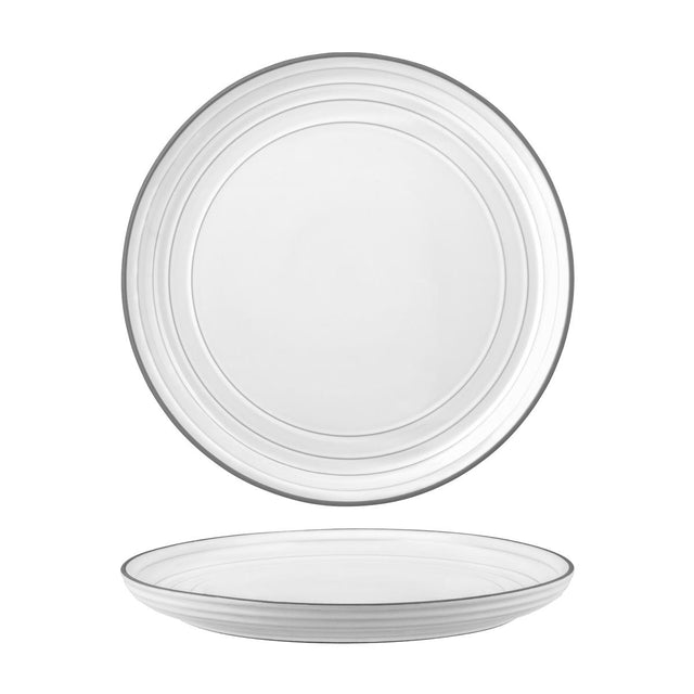 Tablekraft Linea Round Coupe Plate 280Mm White