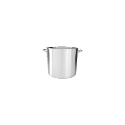 Caterchef Aluminum Stockpots with Lids - Commercial Deep Boiling Pots (8L-140L)