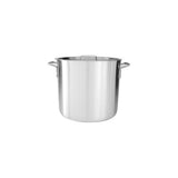 Caterchef Aluminum Stockpots with Lids - Commercial Deep Boiling Pots (8L-140L)