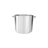 Caterchef Aluminum Stockpots with Lids - Commercial Deep Boiling Pots (8L-140L)