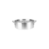 Caterchef Aluminum Brazier Pans with Lids - Commercial Rondeau Pots (14.5L-29L)
