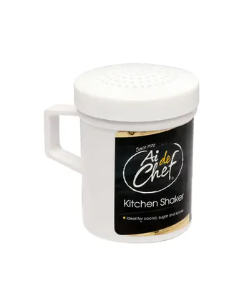 Ai De Chef Shaker-White Plastic (Sold in sets of 4)