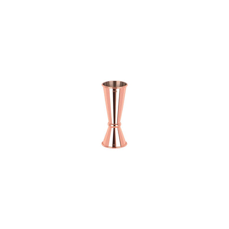 Zanzi Tokyo Jigger W/Curled Edge Rose Gold 15/30Ml