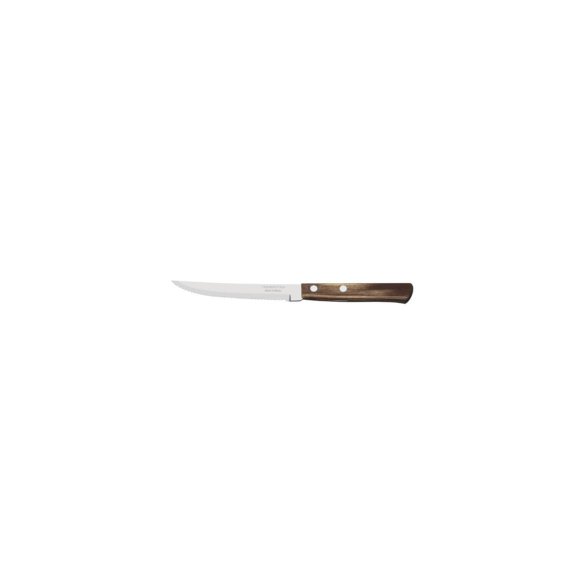 Tramontina Polywood Steak Knife-Serrated Narrow (Sold in sets of 12)