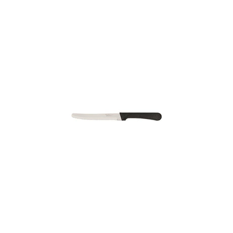 Plenus 5" Fruit/Steak Knife 23-Serrated Narrow Black Pp