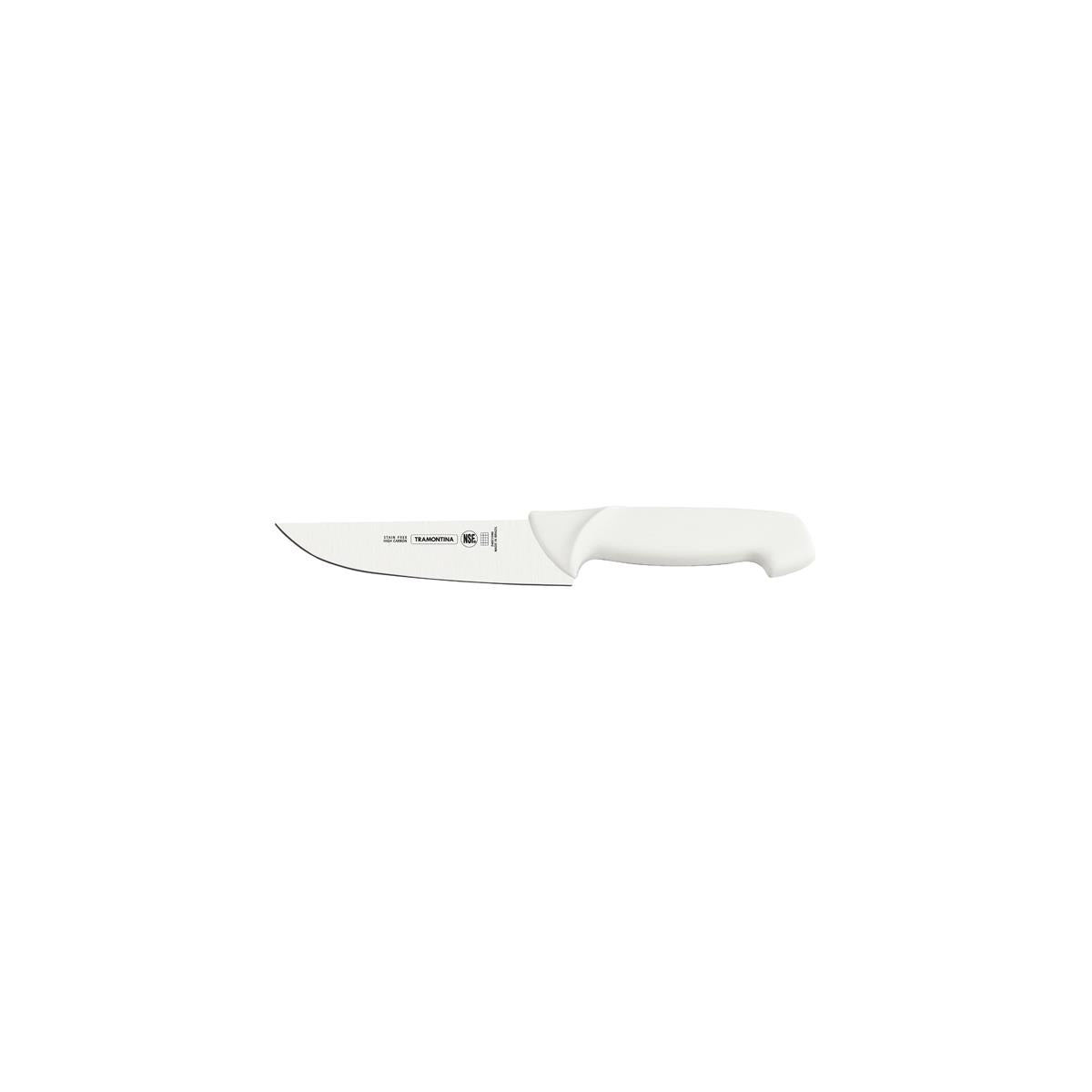 Professional 8" Butcher Knife 21-Curved White H/Sell