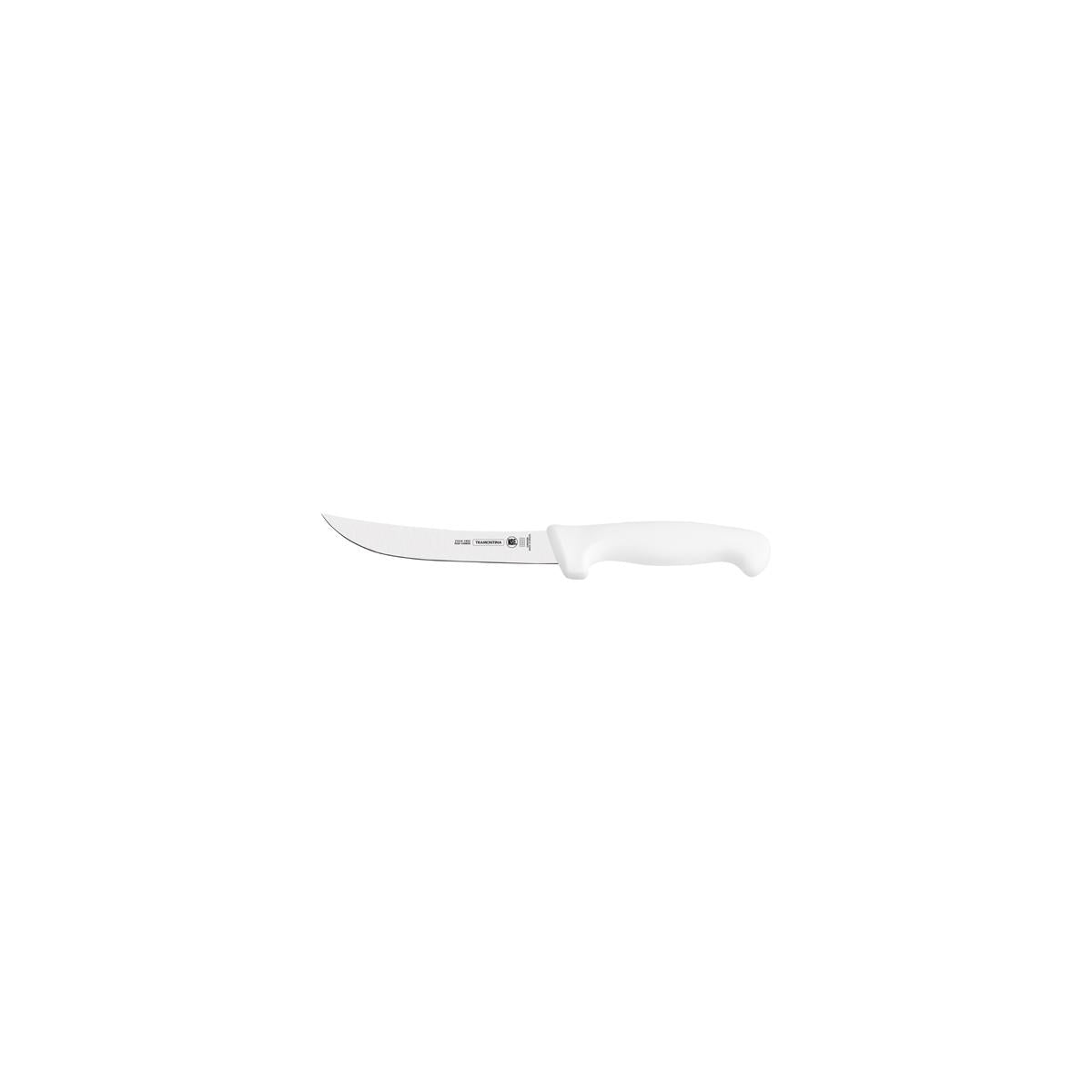 Professional 6" Boning Knife 36-Curved Narrow White