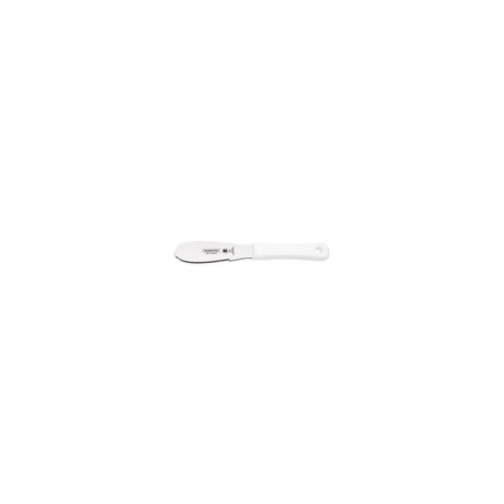 Professional 4X1 1/4 Serrated Spatula-Curved Serrated White