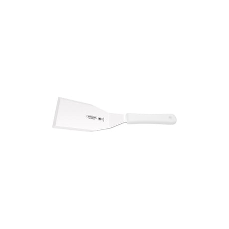 Professional 6X3 Hamburguesa Spatula-Angled Wide White