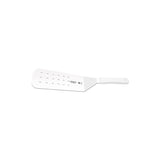 Professional 9X3 Slotted Spatula-Angled Wide White