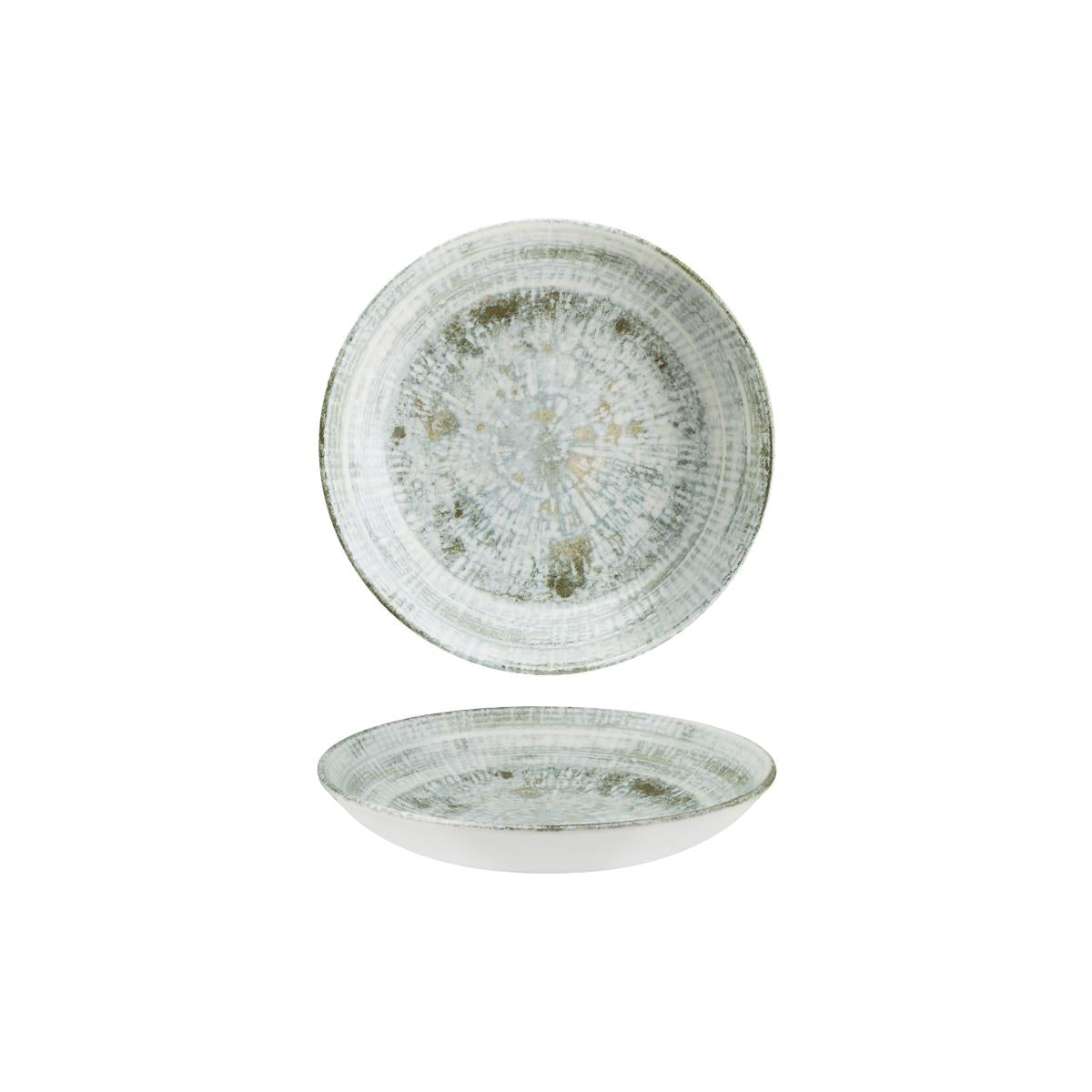 Bonna Odette Olive Round Coupe Bowl 230x50mm (Odtolblm23Ck) (Sold in sets of 6)