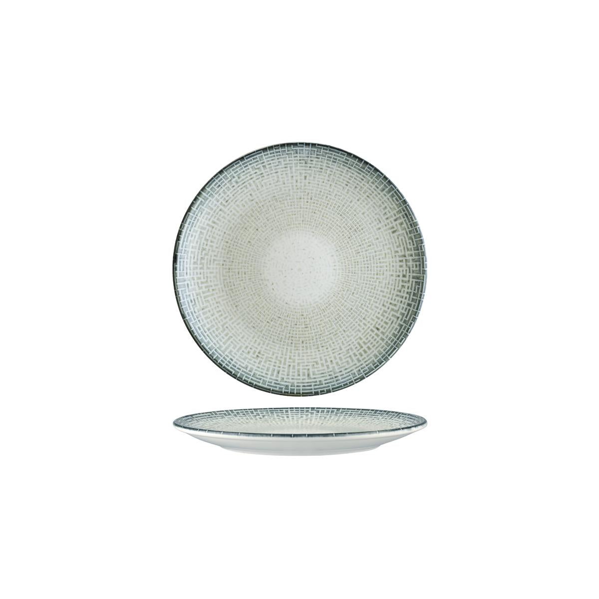 Bonna Maze Round Coupe Plate (Sold in sets of 12)
