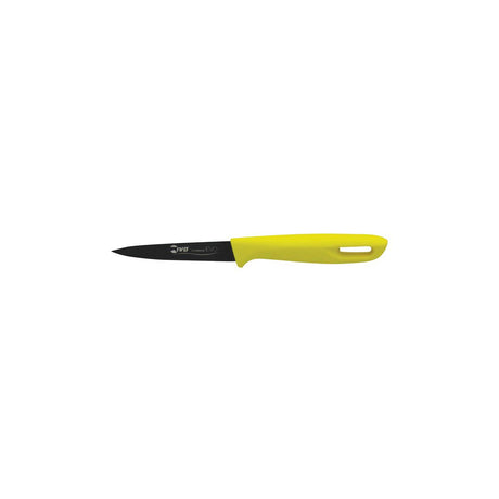Ivo Evo "221000" Paring Knife 90Mm  Yellow Hdl Titanium