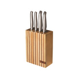 27105 - Furi Pro Wood Knife Block 5Pc Paring Utility Bread 41342 | Sets of 2 Hospitality Catering