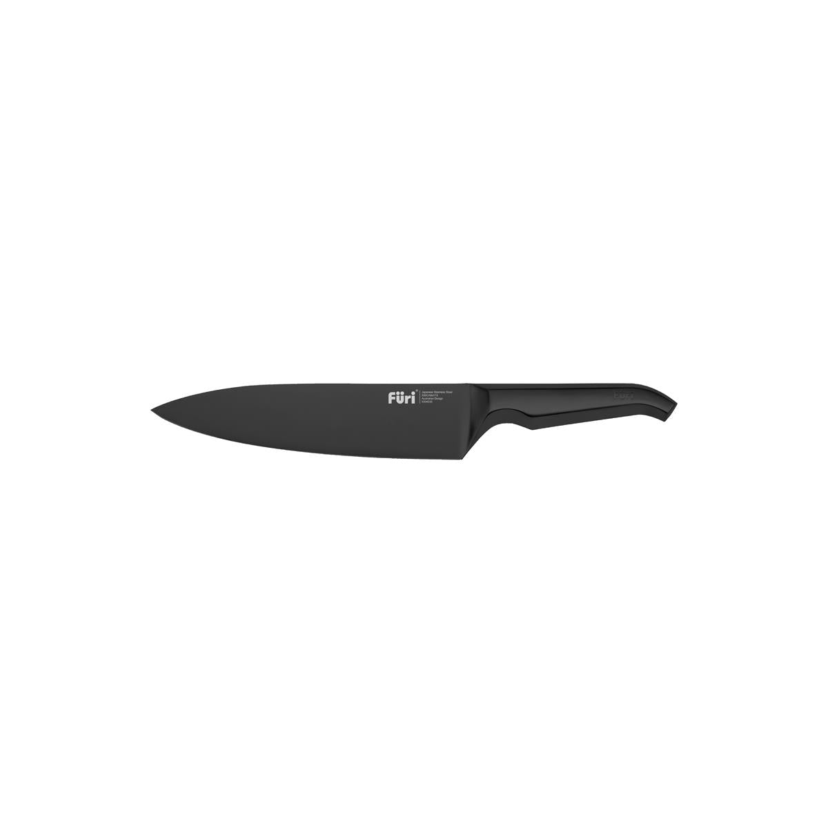 27232 - Furi Pro East West Santoku Knife Jet Black (Sold in sets of 4) - Image 2
