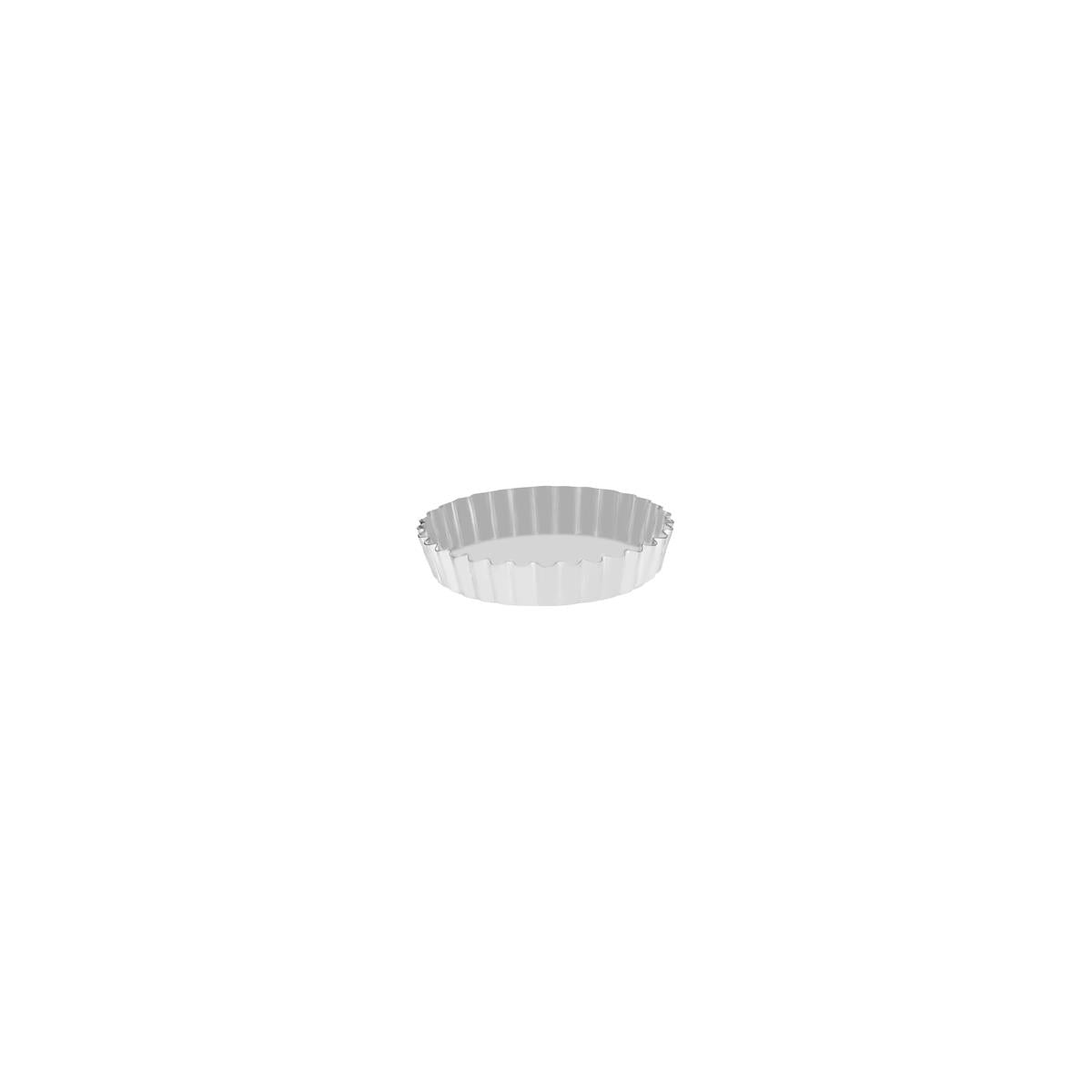 Tart Mould-Round Fluted Fixed Base