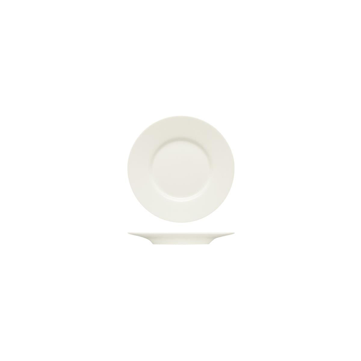 Bauscher Purity Flat Plate W Rim (Sold in sets of 12)