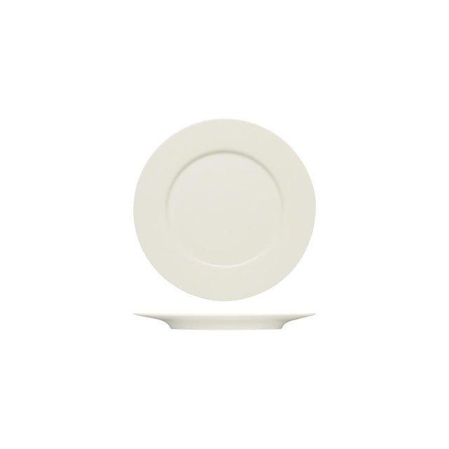 BHS6690022 - Bauscher Purity Flat Plate W Rim (Sold in sets of 6)