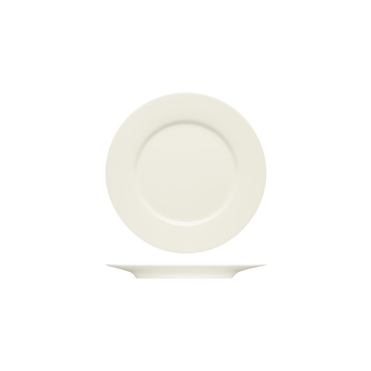 Bauscher Purity Flat Plate W Rim (Sold in sets of 12)