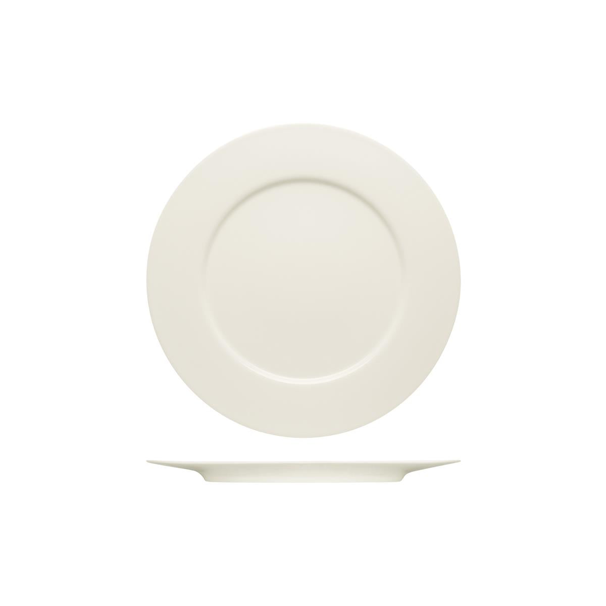 Bauscher Purity Flat Plate W/Rim 320Mm