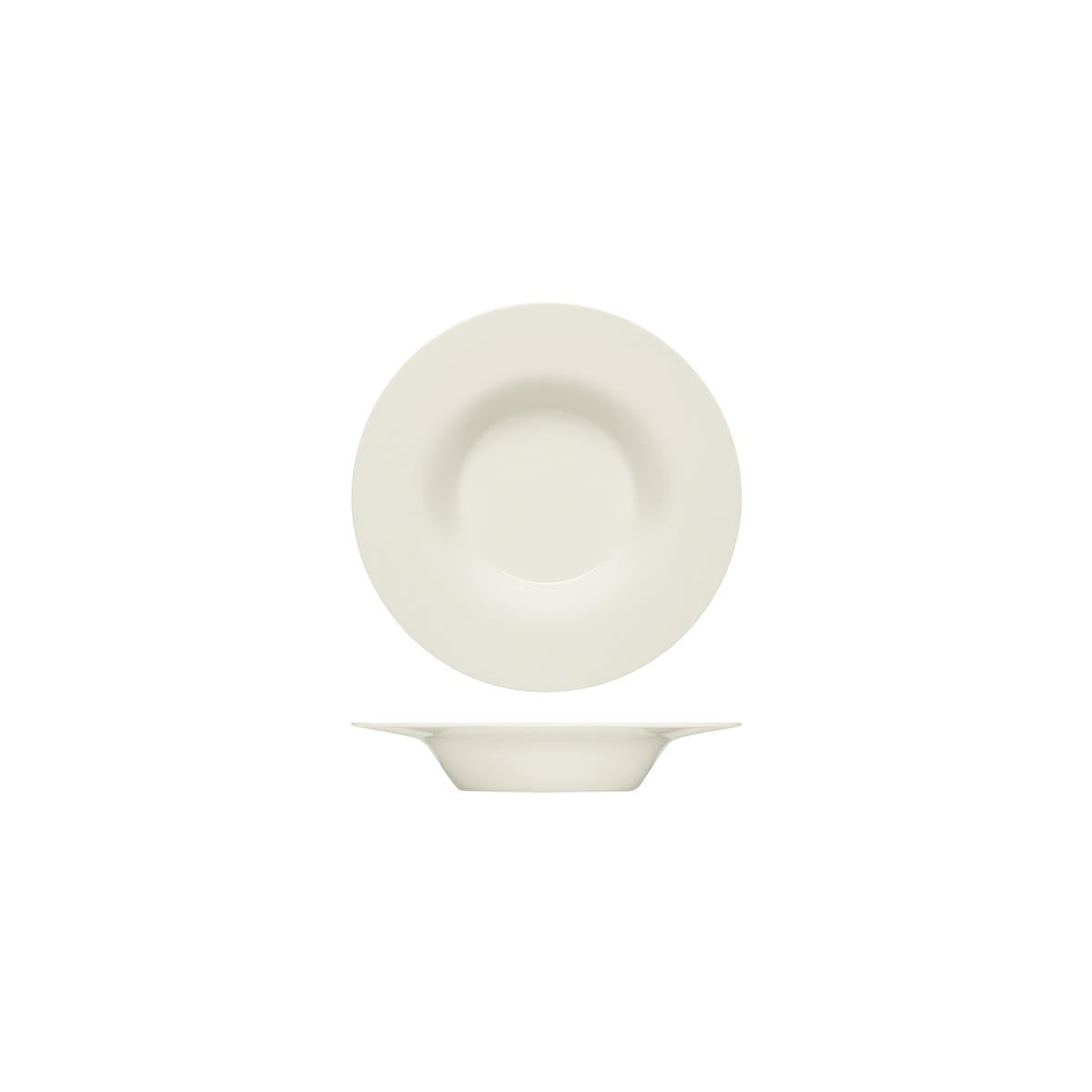 Bauscher Purity Deep Plate W Rim (Sold in sets of 12)