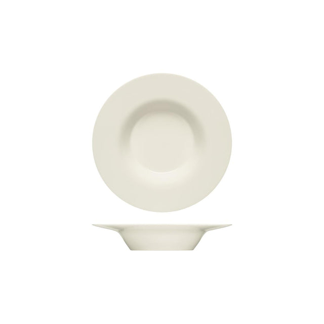 BHS6690124 - Bauscher Purity Deep Plate W Rim (Sold in sets of 6)