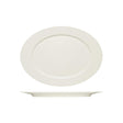 Bauscher Purity Oval Platter W/Rim 380X278Mm