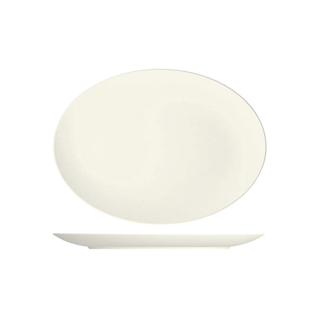 Bauscher Purity Oval Coupe Platter 370X272Mm