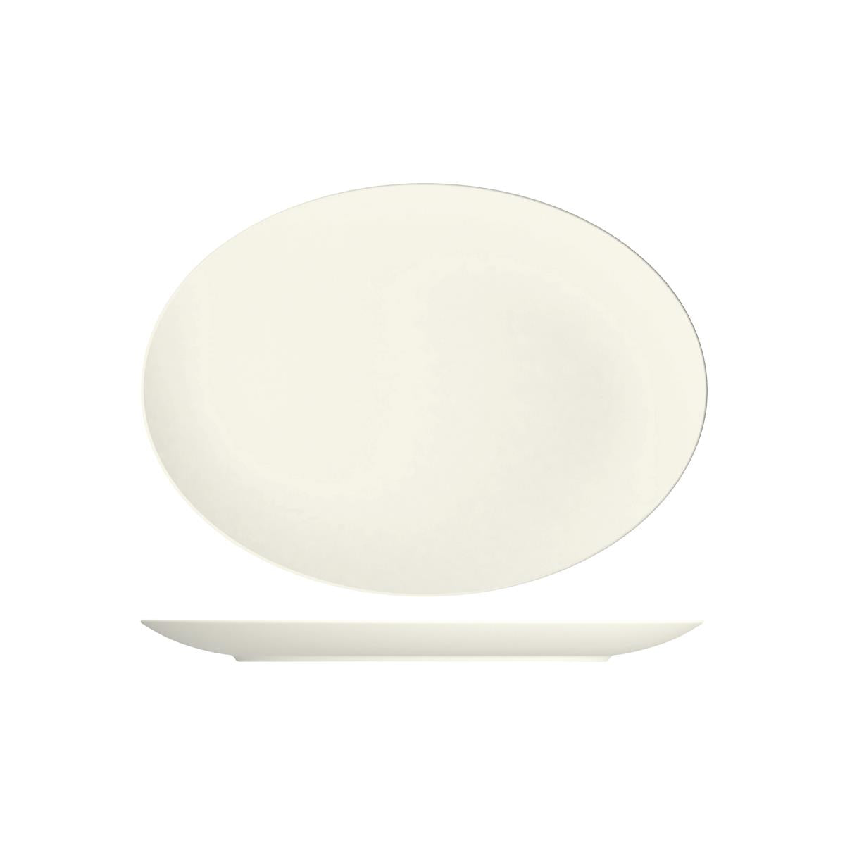 Bauscher Purity Oval Coupe Platter (Sold in sets of 12)