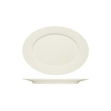 Purity Oval Platter W Rim To Suit Serving Stand (Sold in sets of 6)