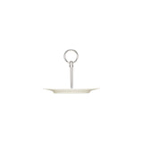 Purity Serving Stand 1 Tier Flat Plate W/Rim 225x170mm Set of 2 (Sold in sets of 2)