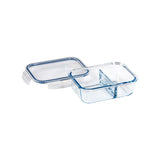Eterna Glass Containers 2 Div Rect 1000Ml