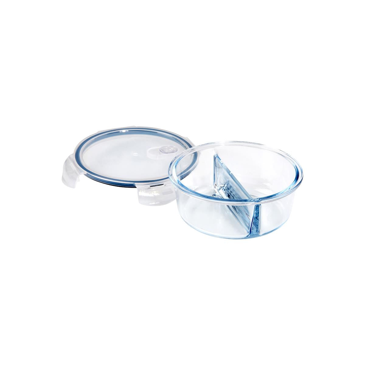 Eterna Glass Containers 2 Div Rnd 950Ml