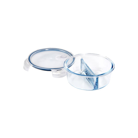 Eterna Glass Containers 2 Div Rnd 950Ml