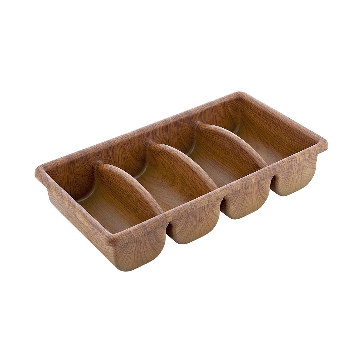 Evelin Gastronorm Cutlety Tray 4 Compartment 295x520x100mm