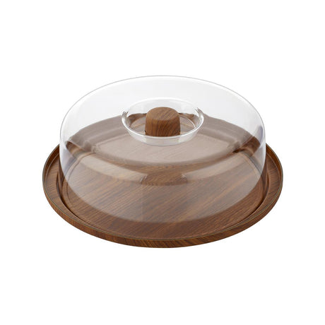 Evelin Cake Platter & Cover Set 300X110Mm