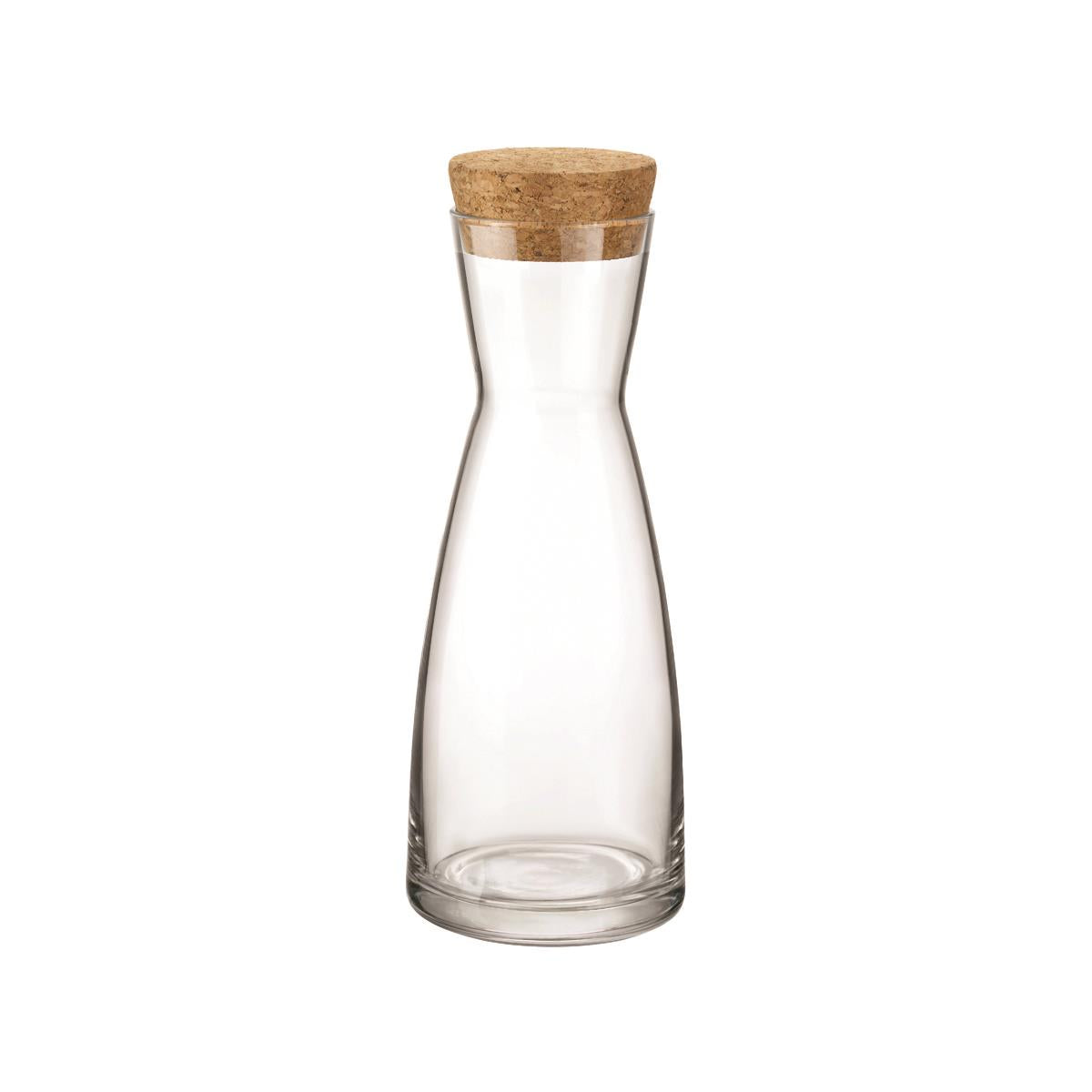 Bormioli Rocco Ypsilon Carafe W/Cork Lid 1.0L (1.25001Msa) (Sold in sets of 6)