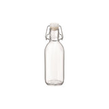 Bormioli Rocco Emilia Bottle White Top (Sold in sets of 12)