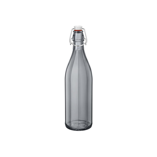 Bormioli Rocco Oxford Bottle W/Top 1.0Lt Grey (321727)