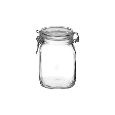 Bormioli Rocco Fido Jar 1.0Lt Clear Lid (1.49220)