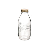 340-018 - Quattro Stagioni Bottle 94mm, 1.0L (3.65600) 340-030 Lid (Sold in sets of 12)