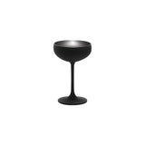 Stolzle Olympic Champagne Coupe 230Ml Matt Black/Silver
