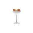 Stolzle Olympic Champagne Coupe 230Ml Matt White/Bronze