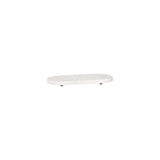 Chef Inox Serve Oval Board Marble W/Iron Ball Feet 365x170mm (Sold in sets of 2)