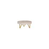 Chef Inox Serve Rnd Display White M Wood Metal Legs (Sold in sets of 4)