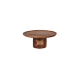Chef Inox Serve Round Cake Stand Pilar Acacia (Sold in sets of 4)