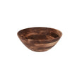 Chef Inox Serve Round Display Deep Bowl Acacia 430X160Mm