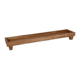 Chef Inox Serve Server W Legs Acacia 710x150x80mm (Sold in sets of 4)