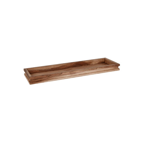 Chef Inox Serve Display Tray Acacia Gn 2/4 530X162X40Mm