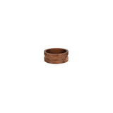 Chef Inox Serve Round Bowl W Straight Sides Acacia (Sold in sets of 6)